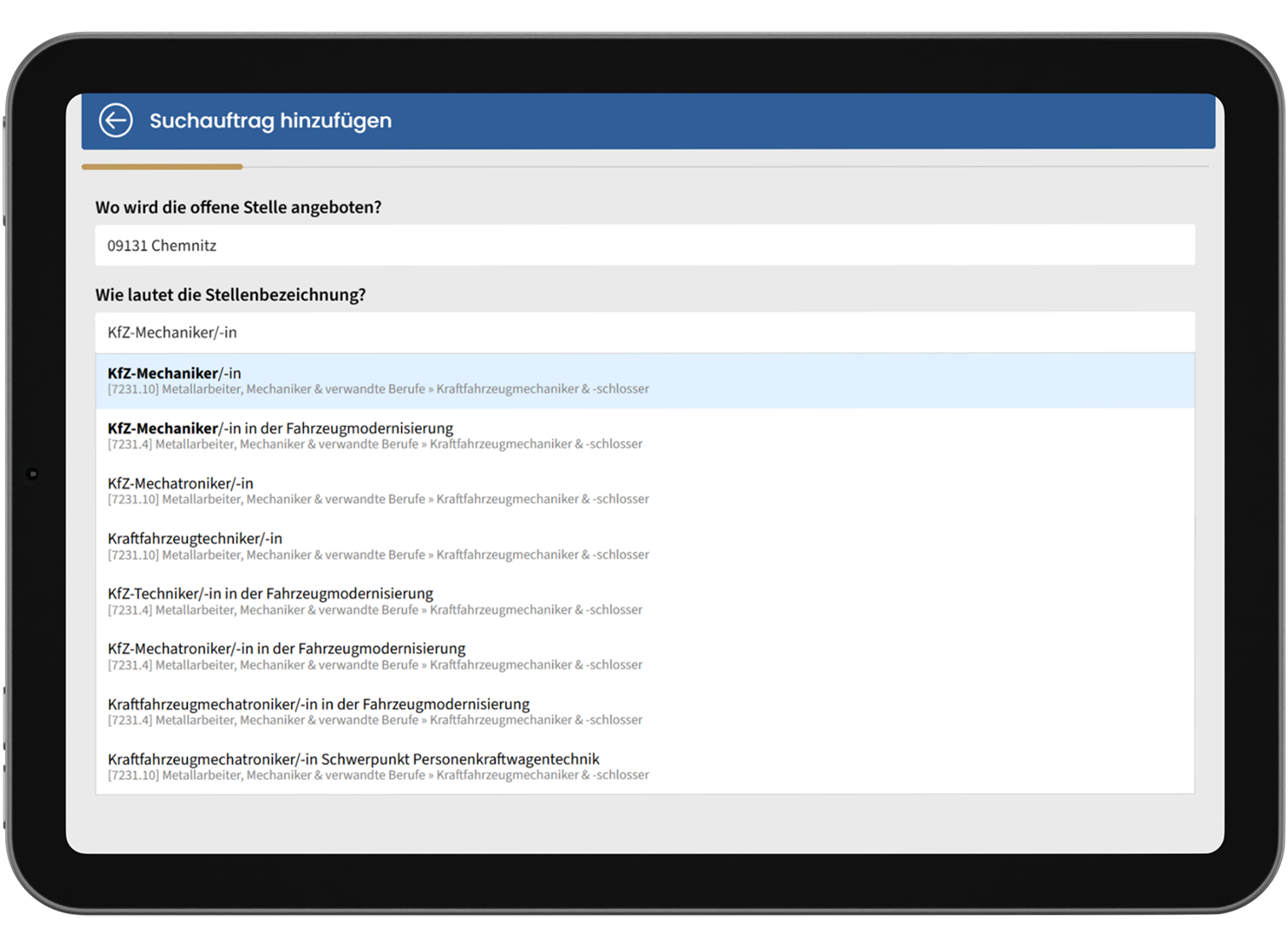 Kostenloses Unternehmensprofil erstellen und Ihre offenen Stellen einstellen.